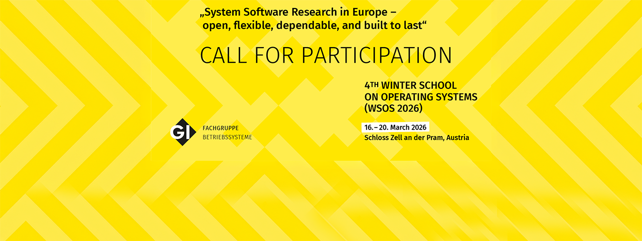 4th Winter School on Operating Systems (WSOS 2026)